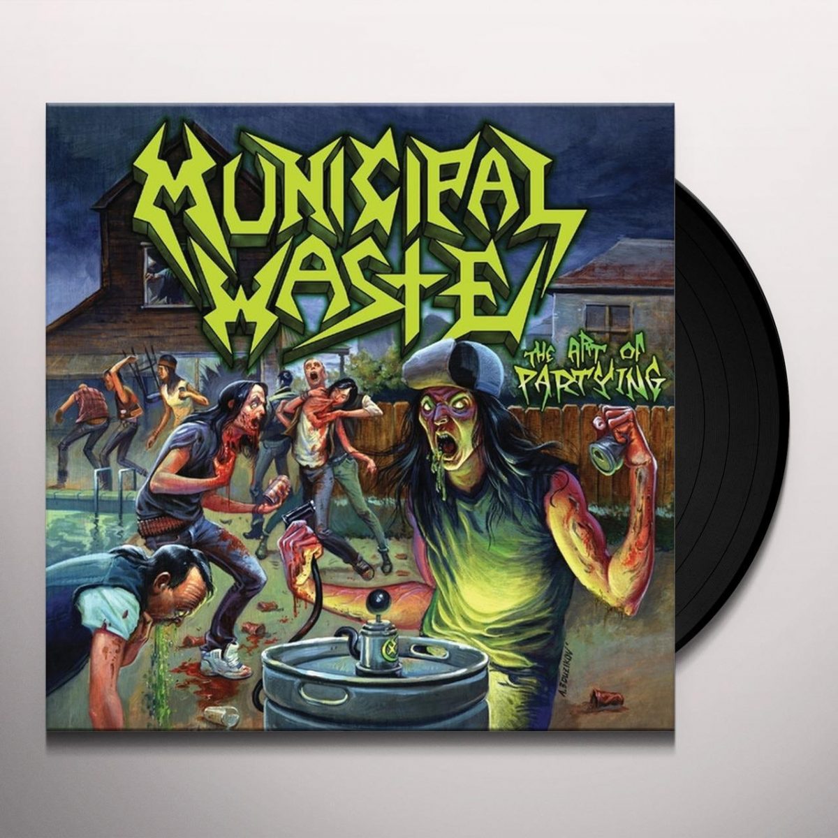 Municipal Waste - The Art of Partying - Teenage Head Records